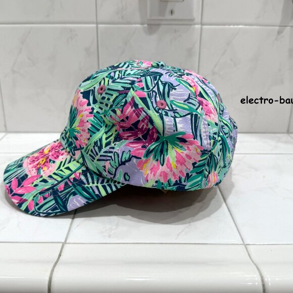 Lilly Pulitzer Slathouse Soiree Run Around Hat - MINT - Picture 4 of 11